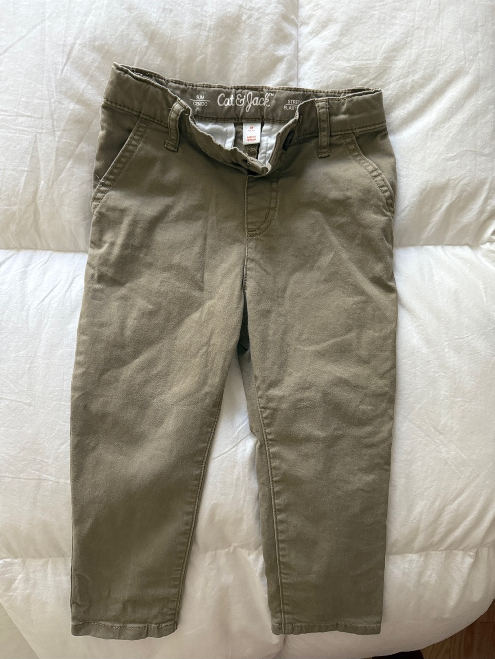 Cat & Jack 3T  khaki Chinos
